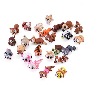 Vashine Juguetes Divertidos Impresos en 3D para Niños, Colección de Animales de Cristal Flexibles, Animales Impresos en 3D de PLA, Juguetes de Modelos de Plástico - Product Image 6