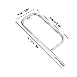 Brûleur de four 60041 en acier inoxydable 304, compatible avec le <span class=keywords><strong>barbecue</strong></span> <span class=keywords><strong>au</strong></span> <span class=keywords><strong>propane</strong></span> Q200/Q2000 - Product Image 6