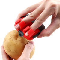 Multifunctionele Dubbele Vingerschiller Voor Moeiteloze Groente Fruit Peeling Gemakkelijk Te Gebruiken Antislip Duurzaam Voor Keukengebruik