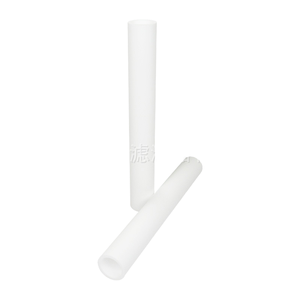 Élément filtrant fritté PE de marque HHLQQ 49*373 filtre d'échantillon d'eau de Tube en polyéthylène pour poudre et fluides origine chinoise - Product Image 1