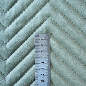 Tissu matelassé gaufré en velours pour canapé, literie, vêtements, coussin, textile de maison, <span class=keywords><strong>anti</strong></span>-humidité, <span class=keywords><strong>anti</strong></span>-boulochage, 100% polyester - Product Image 4