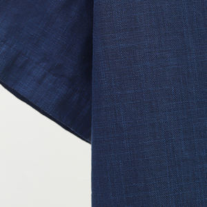 เสื้อเชิ้ตแขนสั้นลำลองสีน้ำเงินเข้มสำหรับผู้ชายผ้าฝ้าย 100% แฟชั่นฤดูร้อนสวมใส่ได้ทุกวัน - Product Image 3