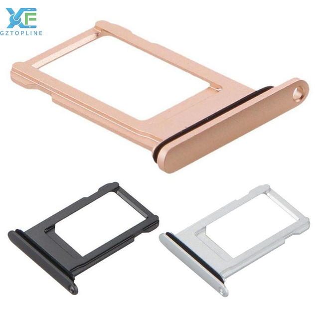 Wholesale High Quality Phone Parts Sim Card Tray for Iphone 5 6 6S 7 8 8 Plus X Xr 11 12 13 Mini Pro Max Xs