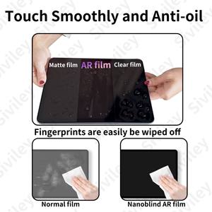 Protector de Pantalla de Alta Transparencia AR Personalizado de Fábrica Original para Tablet iPad, Película de Vidrio Templado Mate Transparente de Baja Reflexión - Product Image 5