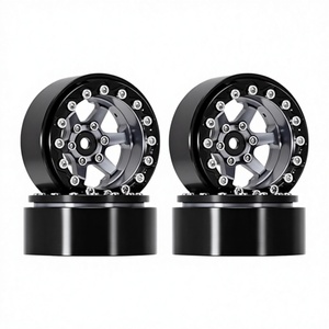 Jantes Beadlock en métal 1.3 - Décalage de 5.25 mm pour SCX24 <span class=keywords><strong>TRX4M</strong></span> 1/24 1/18 RC Crawler - Product Image 5
