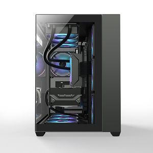 JNP-C708 เคสเกมมิ่ง <span class=keywords><strong>ATX</strong></span> แบบครึ่งกระจกขนาดครึ่งกระจก - Product Image 2