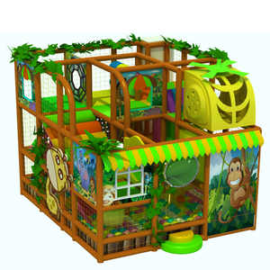 Rừng seriesmaze trẻ em trò chơi tương tác trượt nhựa mềm túi bóng hồ bơi thiết bị trò chơi - Product Image 3