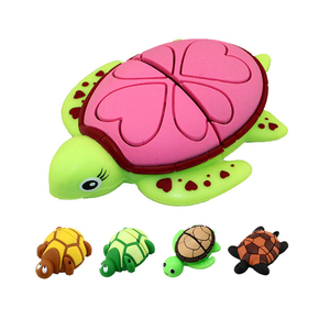 Usb Stick dibujos animados de animales tortuga Pendrive Usb Flash Drive 2GB 4GB 8GB 16GB 32GB 16GB GB 64GB Pen Drive - Product Image 1