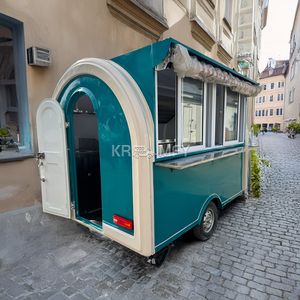 Oven Kiosk <b>Coffee</b> Shop Vending <b>Cart</b> Bbq With Porch Truck Pizza Trailer Small Food Trucks <b>For</b> <b>Sale</b> - Product Image 6