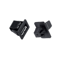 Boîte de rangement/boîte à accessoires pour voiture BX-02 avec serrure, couvercle et boucle de verrouillage de porte