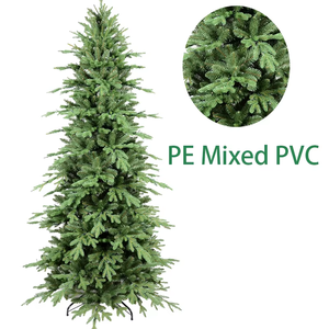 Sapin de Noël pré-éclairé 2026 avec base de support, en PE et PVC, écologique, personnalisé, haute qualité - Product Image 2
