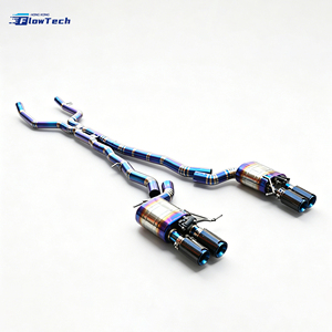 Sistema de Escape Catback Valvetronic de Titanio para BMW 650 650i Alpina B6 F06 F12 F13 N63 4.0L V8 con Control Electrónico de Válvulas - Product Image 5