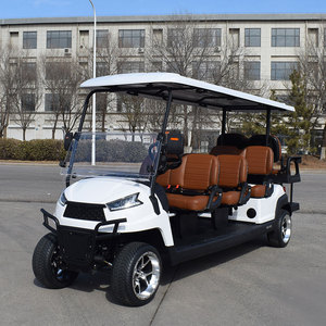 Voiture de golf 8 places à prix d'usine, chariots de golf de chasse, buggy de golf à batterie lithium 72V - Product Image 1