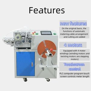 Máquina de arnés de cables multifunción | Medición, corte, bobinado, atado | Longitud y cantidad personalizables - Product Image 6