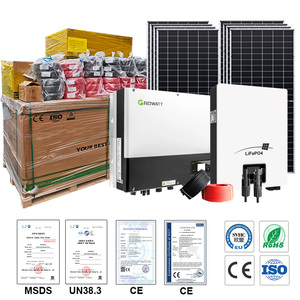 Système solaire hybride 5kw 8kw 10kw 20kw Système solaire hors réseau Système solaire de batterie pour toute la <span class=keywords><strong>maison</strong></span> Fabrication - Product Image 2