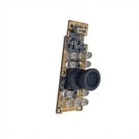 Module de caméra extérieure Full HD 1080P 30 Fps HDR à large plage dynamique avec compensation de rétroéclairage et vision nocturne IR-LED USB