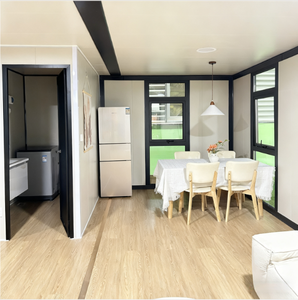 Casa Plegable Integrada Residencial <span class=keywords><strong>de</strong></span> 40 Pies <span class=keywords><strong>con</strong></span> Estructura <span class=keywords><strong>de</strong></span> Acero y Paneles Sándwich - Product Image 4