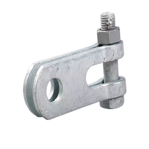 Plaque de suspension en Y de type Z conforme à la norme IEC, robuste, à angle droit, pour matériel de distribution d'énergie - Product Image 3