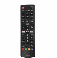 Control Remoto de Repuesto con Código Fijo, de Plástico, Batería Recargable, Distancia de Control de 10 m, para TV L AKB75095308 SMART LED 3D HDTV