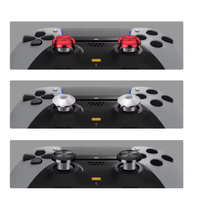 Accessoires de modification DIY 6-en-2 adaptés aux manettes PS5/SWITCH PRO/XBOX, capuchons de joystick en métal, tiges de pouce en métal DS5