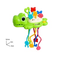 Bao Han Textures sensorielles jouet éducatif Offre Spéciale tirer chaîne avion pour bébés 6-12 mois améliore la motricité fine