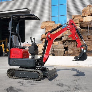 Livraison gratuite, mini-excavatrice sur chenilles de 1 tonne, moteur Kubota CE EPA Euro 5, multi-accessoires, cabine confortable <span class=keywords><strong>pour</strong></span> utilisation à la ferme et au jardin - Product Image 5