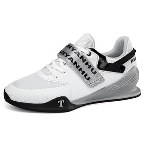 <span class=keywords><strong>Zapatillas</strong></span> de Levantamiento de Pesas para Hombre y Mujer, <span class=keywords><strong>Zapatillas</strong></span> Deportivas de Entrenamiento de <span class=keywords><strong>Sentadillas</strong></span>, Deportivas, de Caña Baja, con Cierre de Velcro, de Lona y Malla Transpirable, Ligeras - Product Image 1