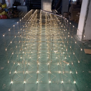 Lampe led suspendue au Design moderne, en forme de Cube avec gravure d'images, grand luminaire décoratif d'intérieur, éclairage industriel - Product Image 4