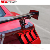 Aile arrière en fibre de carbone Mustang, adaptée à la Ford Mustang S650 2024, modifiée avec un aileron arrière en fibre de carbone Shelby