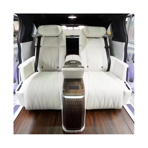 Nouveaux kits de mise à niveau de l'intérieur des sièges de voiture en cuir, sièges arrière avec console pour les modèles LC200 2008-2020 LX570 Vito - Product Image 1