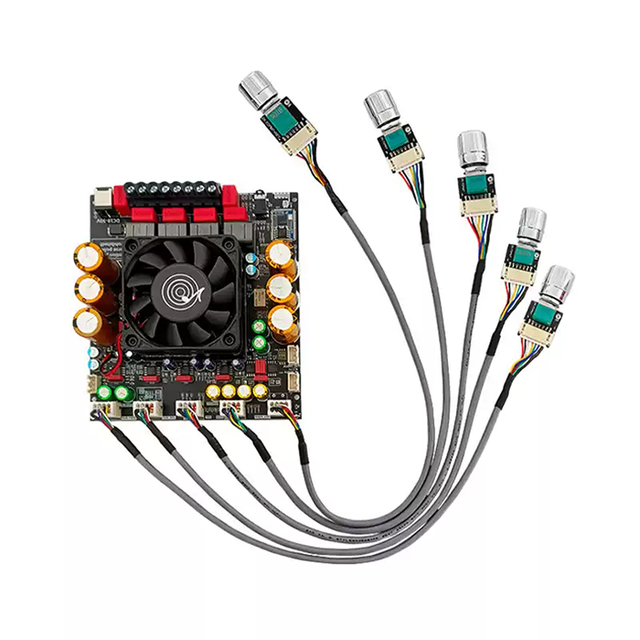 High Power 2.1 Channel Class D  Amplifier Module, 300W+300W+600W Output, TPA3255 Audio Amplifier Board