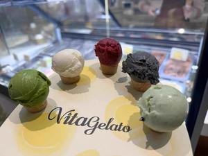 <span class=keywords><strong>Mini</strong></span> dondurma kağıt tepsisi çıtır dondurma topu koni tek kullanımlık kağıt kartı paleti çizim kurulu damla geçirmez tepsi - Product Image 6