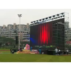 High Installation Accuracy Led Screen Outdoor 500*500 Giant Outdoor Led Screen P3.91 Stage Rental Led Display Screen