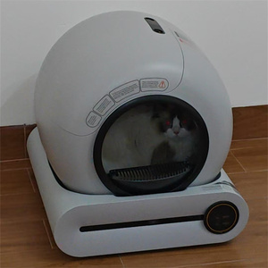 Vaso Sanitário Elétrico Inteligente para Gatos Caixa de Areia Autolimpante Automática para Gatos - Product Image 1