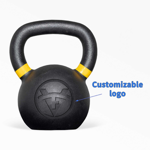 Kettlebells en fonte au prix d'usine, de haute qualité, durables, <span class=keywords><strong>avec</strong></span> revêtement en poudre, couleur de l'anneau personnalisable, poids libres - Product Image 6