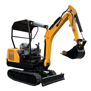 Pequeno 1Ton 2Ton Digger High Housepower Energy Conservação Crawler Hidráulica Com Praticidade Máquina