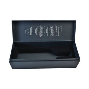 Custom Logo <b>Foldable</b> Magnetic Wine Bottle Packaging <b>Box</b> Rigid Paper Luxury Gift <b>Box</b> for Whiskey Red Wine Champagne - Product Image 2