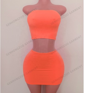 Nuevo elástico Color sólido verano slip Bodycon Sexy vestido de fiesta mujeres Night Club Halter Strap corto elegante Mini vestidos casuales - Product Image 6