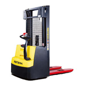 Chariot élévateur électrique Hyster S1.0-2.0, transpalette marcheur, centre de charge 500 mm, fabriqué aux États-Unis, utilisation debout - Product Image 3