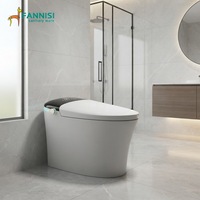 WC intelligent monobloc en porcelaine, électrique, à poser au sol, économique, pour sanitaires industriels