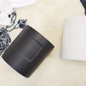 <span class=keywords><strong>D</strong></span>écoration de maison de marque privée faite à la main à longue combustion vide bougie récipient bougie en cire de soja naturelle pot en céramique de luxe - Product Image 6