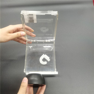 Hộp Trưng Bày Bằng Nhựa Trong Suốt Chống Trộm <span class=keywords><strong>EAS</strong></span> AM 58KHz Hộp An Ninh An Toàn Dễ Thương Có Móc Để Bán Lẻ An Ninh - Product Image 5