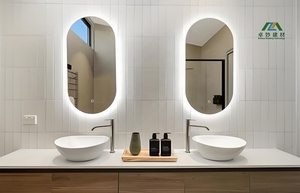 Module de salle de bain préfabriqué moderne à structure en acier, prêt à être expédié, avec aluminium et acrylique, <span class=keywords><strong>pour</strong></span> villa, appartement, hôtel - Product Image 5