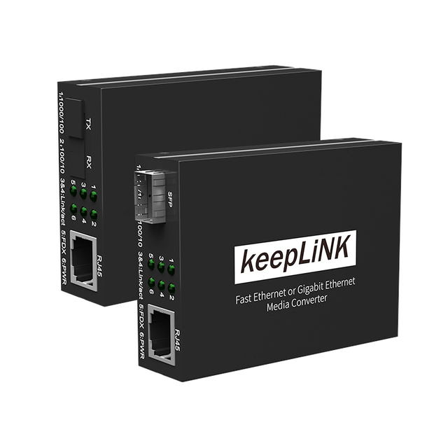 Gigabit fiber optical to Ethernet SC/FC/ST connector unmanaged industrial media converter