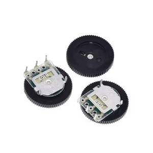 Potentiomètre rotatif personnalisé à <span class=keywords><strong>3</strong></span> broches, diamètre extérieur 8-20 mm, bouton en plastique, volume d'écouteurs, 1K-1MΩ - Product Image 5