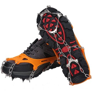 Crampons antidérapants 8 dents pour chaussures de randonnée, escalade, patinage sur <span class=keywords><strong>glace</strong></span> et neige – Essentiels - Product Image 5