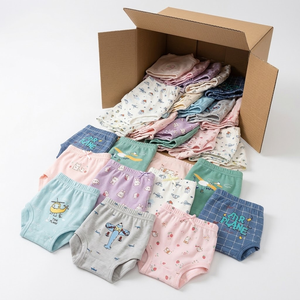 Lot en gros de sous-vêtements pour enfants (slips, boxers) – Tailles et motifs variés pour garçons et filles – Vente en gros et dropshipping pour boutiques en ligne - Product Image 3