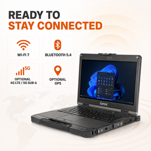 Getac B360 แล็ปท็อปที่ทนทานพิเศษ ความจุ 1TB พร้อมภาษาอังกฤษ สำหรับอุตสาหกรรมน้ำมันและอุตสาหกรรมการแพทย์ มีสินค้าใหม่พร้อมจำหน่าย ใช้พลังงานจาก Intel - Product Image 6