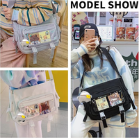 Sac à bandoulière Itabag personnalisé avec accessoires mignons, sac messager décontracté en nylon, sac à main léger, sac Ita