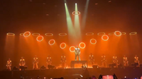 Projecteur de scène professionnel LED 40x30W RGBW 4-en-1 avec anneau lumineux circulaire pour concert